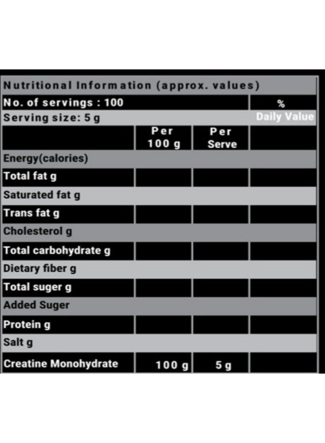 Britpro Creatine Monohydrate, Unflavoured 500g - Ultra-Micronised Creatine - Lean Muscle, Strength & Endurance - Fast Absorption, Zero Fillers - Premium Quality - Made in The UK - Image 2